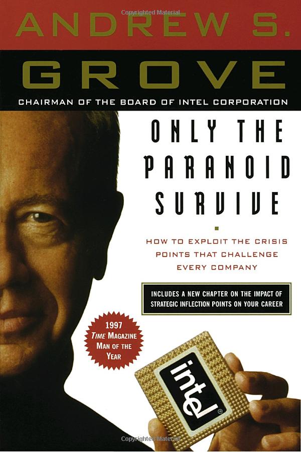 Andrew Grove's Only the Paranoid Survive: Cover